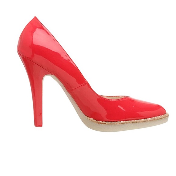 Chinese Laundry red patent leather heels - Picture 12 of 15